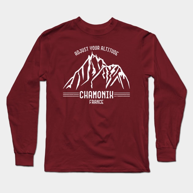 Chamonix (white) Long Sleeve T-Shirt by posay